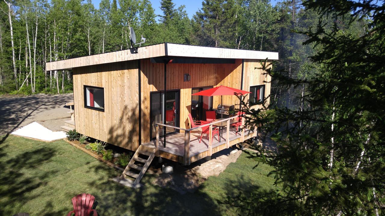 Residence Touristique Lodge Des Bois Saint-Félix-d'Otis Eksteriør billede